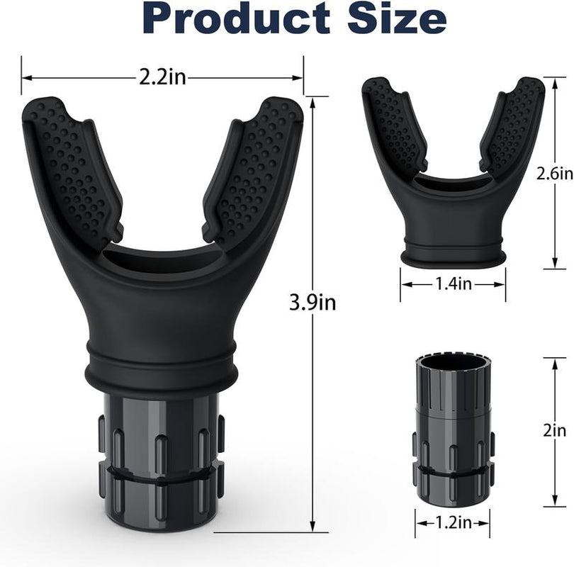 Portable Breathing Trainer with Adjustable Resistance Settings for Enhanced Strength and Endurance, Exercise Trainer - Lightweight, Easy to Clean