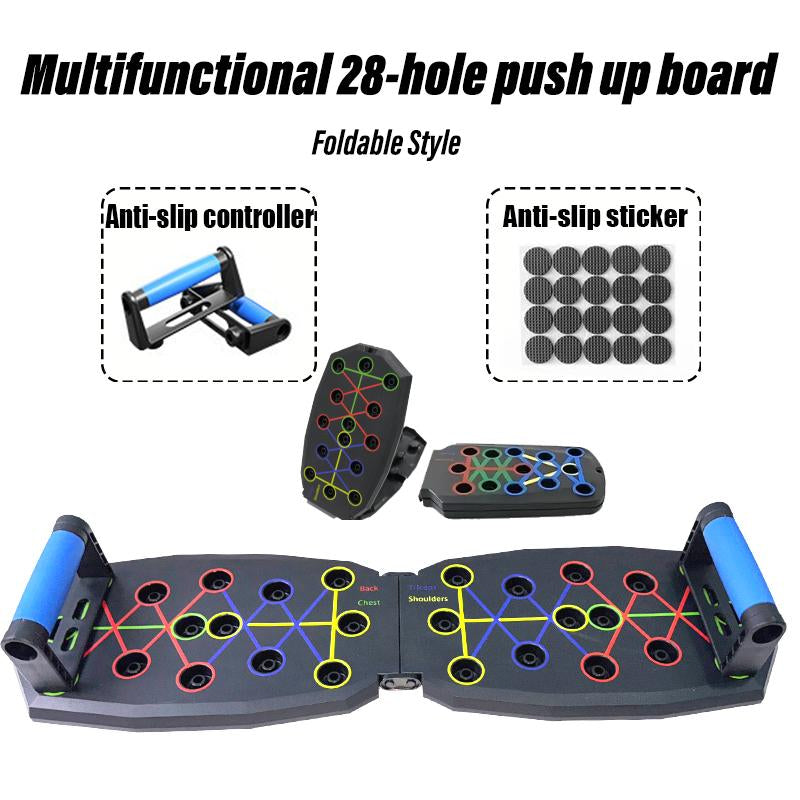 5-In-1 Push-Up Board, 1 Set Home Push-Up Training Board, Chest Muscle Abdominal Muscle Training Equipment for Men & Women, Strength Training Equipment, Portable Home Gym System, Suitable for Users of All Body Types, Gifts for Fitness Enthusiasts