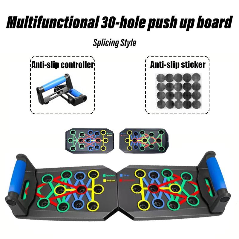 5-In-1 Push-Up Board, 1 Set Home Push-Up Training Board, Chest Muscle Abdominal Muscle Training Equipment for Men & Women, Strength Training Equipment, Portable Home Gym System, Suitable for Users of All Body Types, Gifts for Fitness Enthusiasts