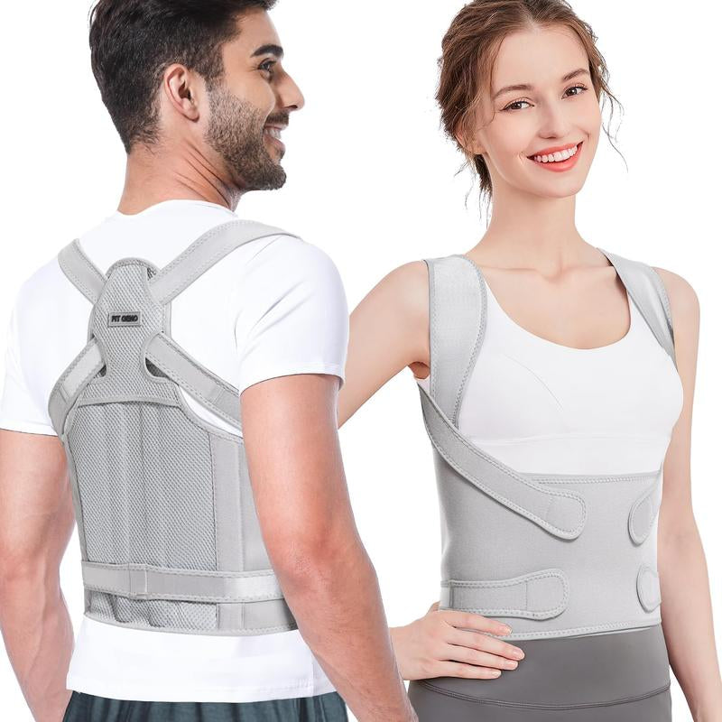 Fit Geno Posture Corrector Improves Posture, Relief Body, Reduces Hunchback, and Offers Comfortable Support. Perfect for Sports, Outdoor Activities, and Gifts. Healthcare for Man and Woman