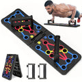 Muscle Exercise Push-Up Board, Portable Foldable Push-Up Bar, Household Exercise Tool, Portable Exercise Machine, Push-Up Training Stand for Home, Gym, Workout, at Home Gym Equipment
